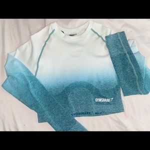 Gymshark ombré crop top